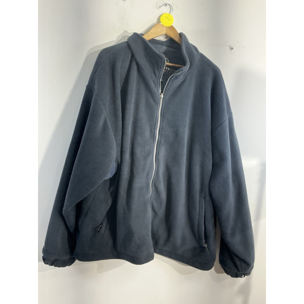 Men’s Stormtech Performance Size 3 XL/3 TG Navy Zip Up Lined Fleece